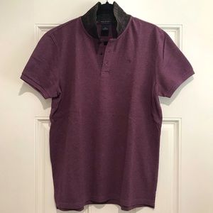 Scotch & Soda Polo Purple Shirts Size L